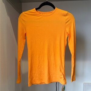 NWT Girls’ size 13/14 Bright Orange Long Sleeve Top